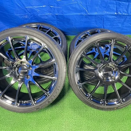 JDM NSX Mark II Skyline Prodrive FORGED GC-012L 18IN 8.5J +32 19IN 9.5 No Tires