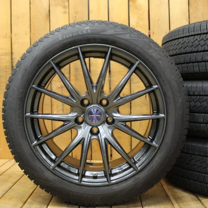 JDM Set of 4 182024 Pirelli 225/50R18 wheels with air pressure sensors No Tires