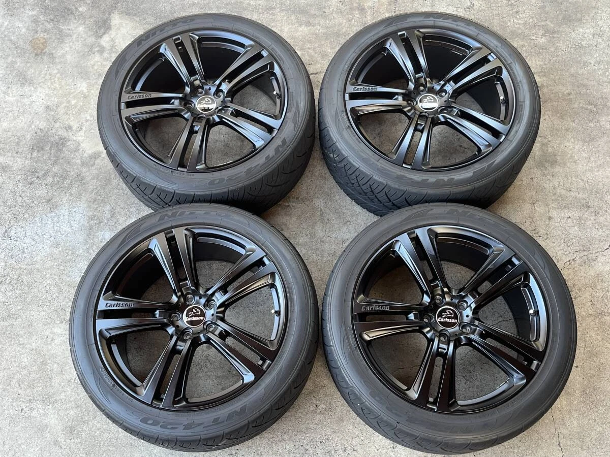 JDM Carlsson JWL Stamped 4-Book Set of 22 Wheels and Tires for Mercede No Tires - Image 2