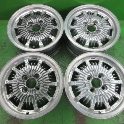 JDM Limited Edition CF-48 Mugen 6j/+38 hub approx. 56mm PCD100 4-wheel No Tires