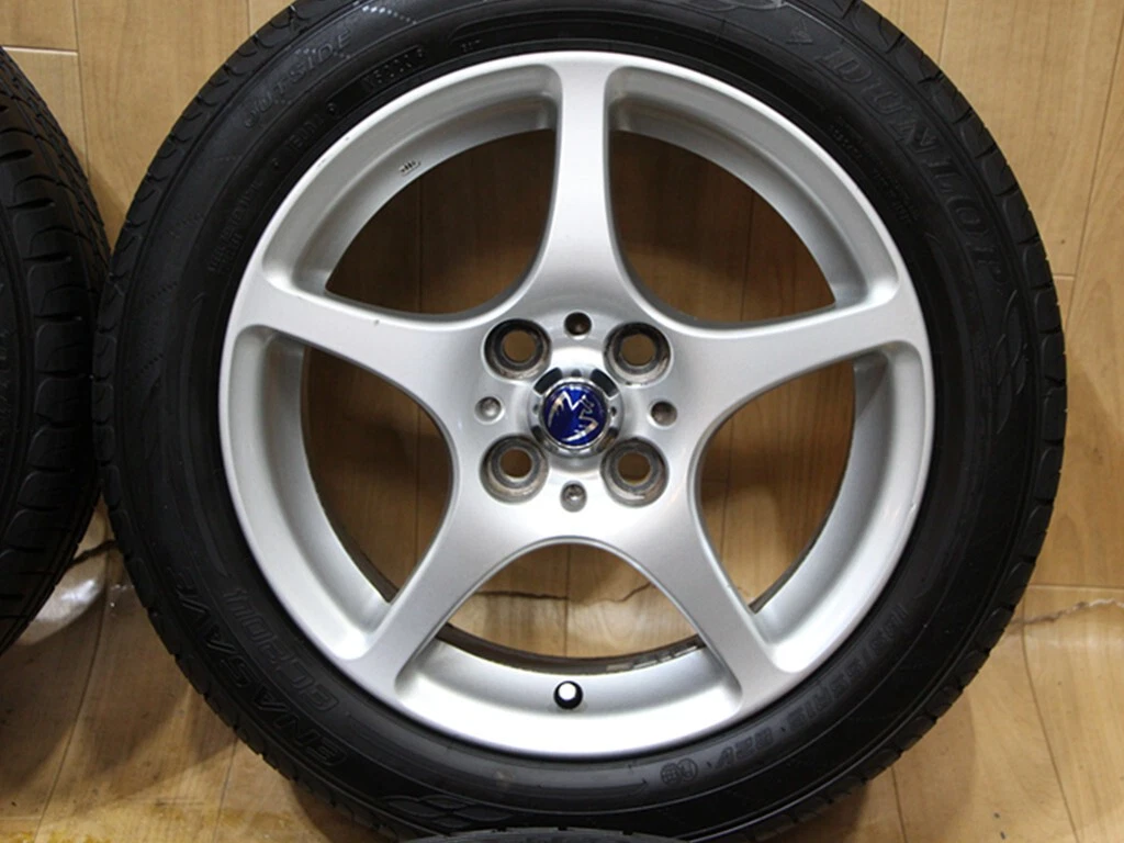 JDM C17 Rare Toyota Genuine MR-S ZZW30 15x6.5J+45 6J+45 PCD100 Dunlop No Tires - Image 3