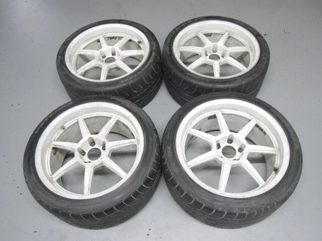JDM Rare HINODEX forging 9.5J+15 114.3/5H 184Book set GT-R BNR32 BCNR3 No Tires