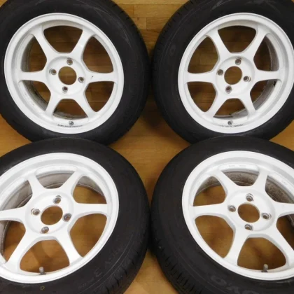JDM 15-822Beautiful Lightweight SSR Type-C TYPE-C 15in 6.5J +35 PCD100 No Tires