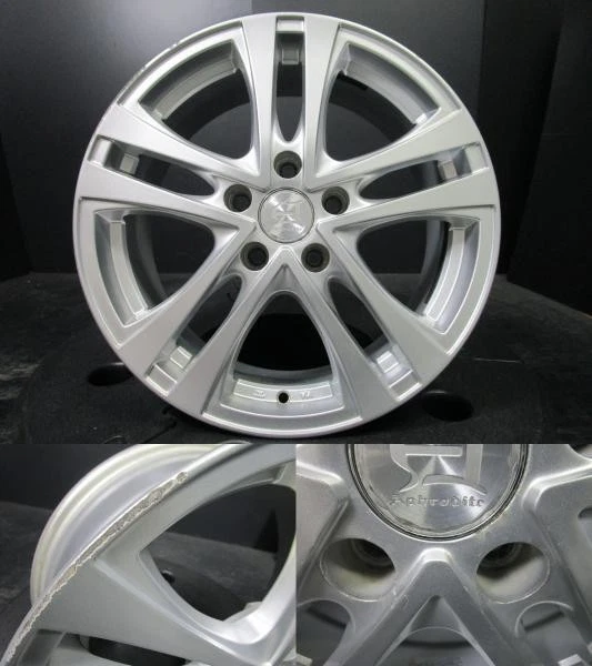 JDM Aphrodite WX 7J-17+48 114.3 silver wheels with Goodyear IceNavi 7 No Tires - Image 6