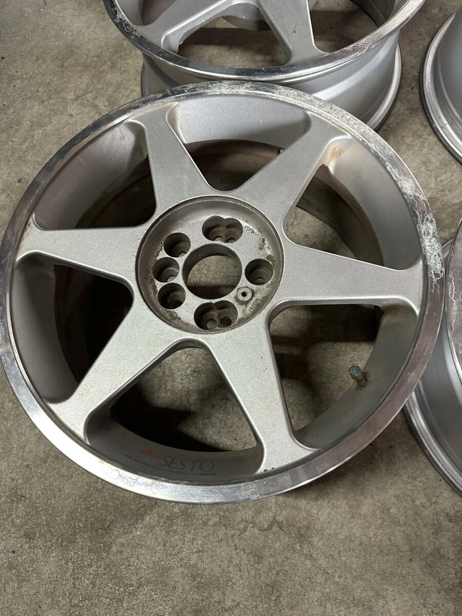 JDM RAYS Vesta 16PCD100 4H 5H 7J sesto bell suspension No Tires - Image 3