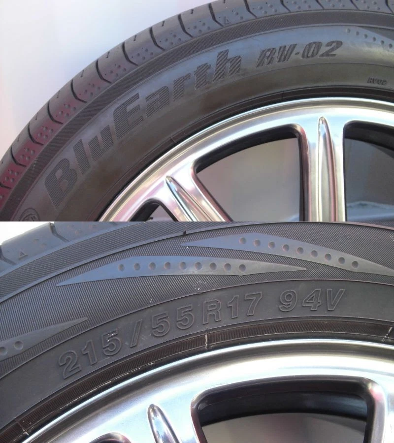 JDM C28/Serena/RAYS ECO drive GEAR SUPER ECO + Yokohama Blue Earth RV- No Tires - Image 6