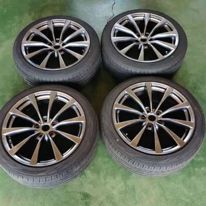 JDM Nissan V36 Skyline Genuine Wheels 19 Tire & Wheel 4-Book Set No Tires