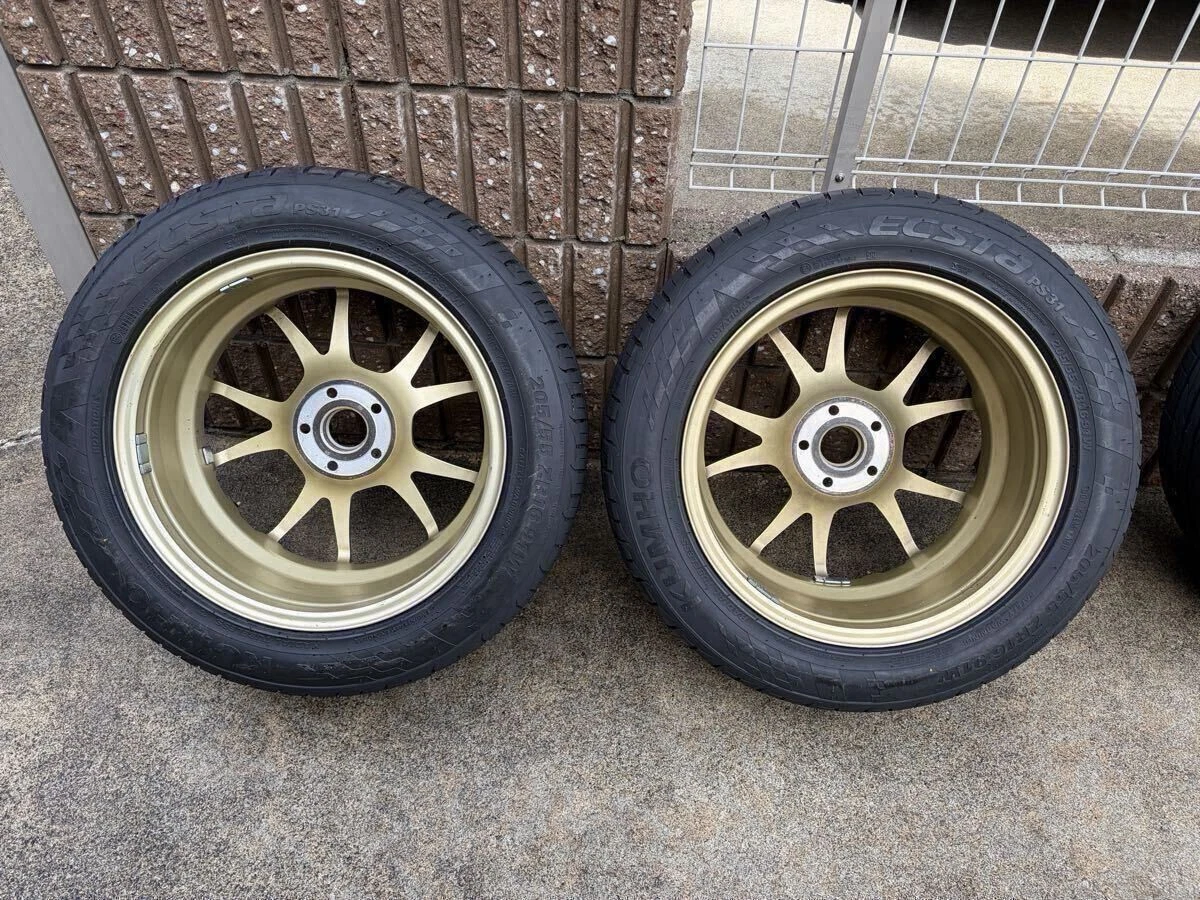 JDM 86 Racing ZN6 BRZ TWS Motorsport T66-F 205/55R 16 4-Book Set No Tires - Image 7