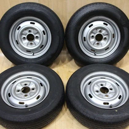 JDM B772 Rare TOPY 12X4J+35 4.0J+35 PCD100 60mm Hub Diameter BS Bridge No Tires