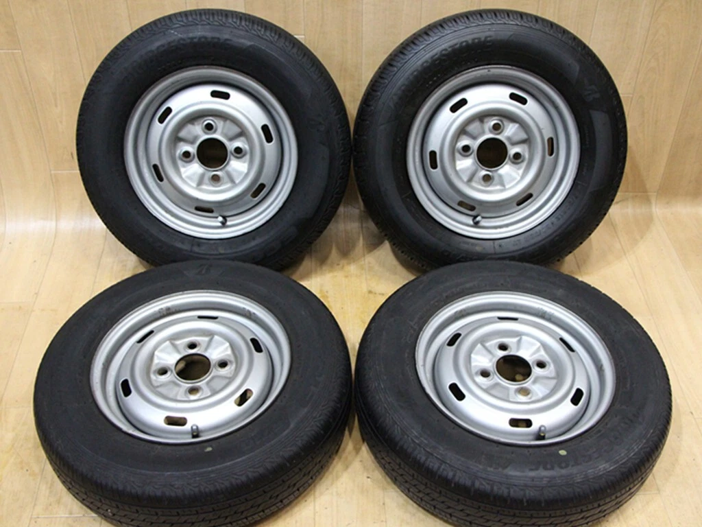 JDM B772 Rare TOPY 12X4J+35 4.0J+35 PCD100 60mm Hub Diameter BS Bridge No Tires