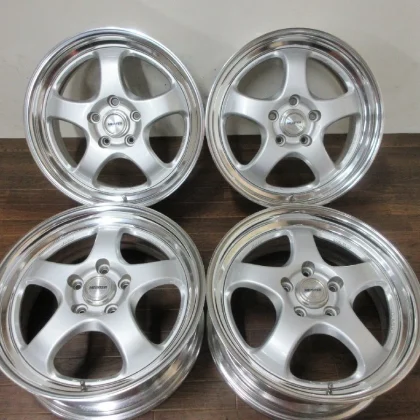 JDM ・Work Meister S1R 17in7J+50 5-hole PCD114.3 Compatible with Swift No Tires