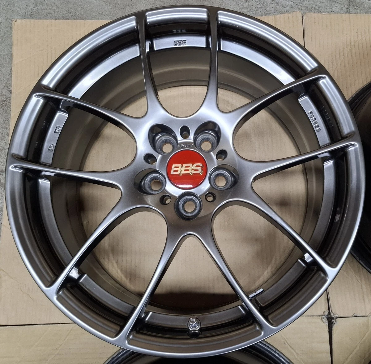 JDM Superb Condition BBS RF Wheels 177.5J 100mm Forging for Subaru Leg No Tires - Image 4