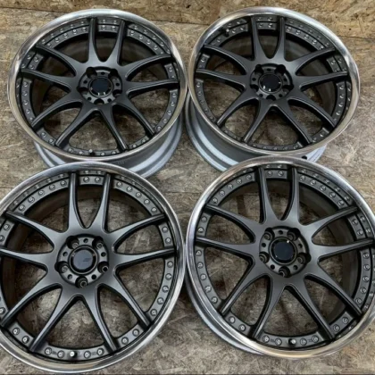 JDM Rare WORK emotion CR3P 198.5J+36 PCD110 5-lug 5H wheels for JEEP R No Tires