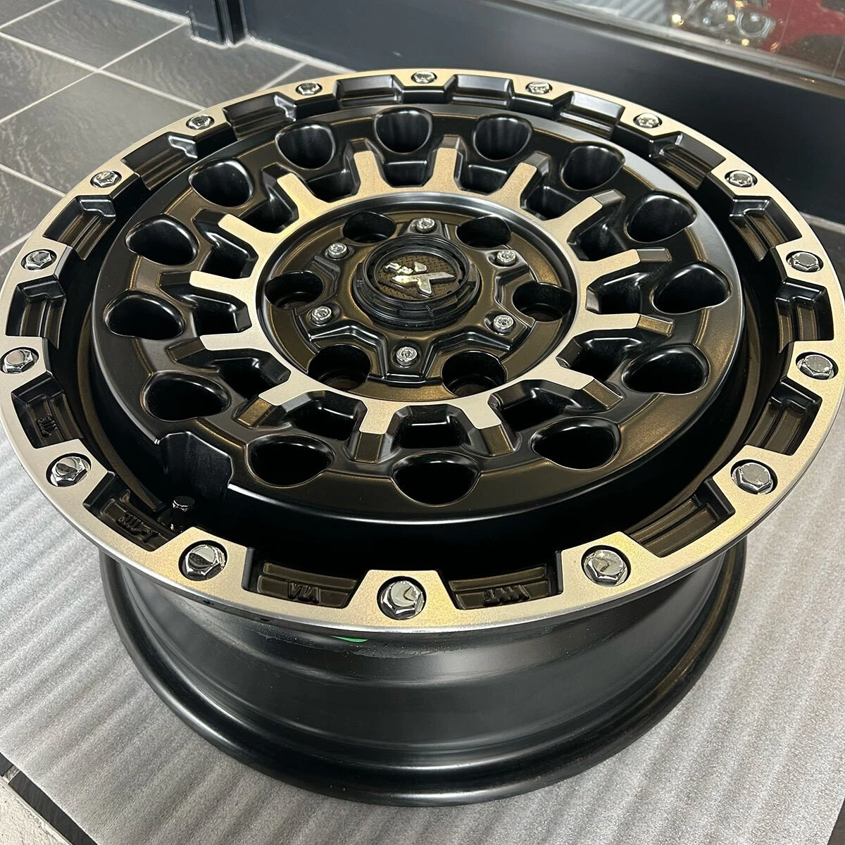 JDM AME Aluminum Wheels PPX GX14 166.5J 44 6-139.7 4-Pack | Caravan AM No Tires - Image 4