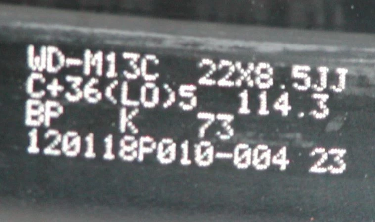 JDM Impressive 22-inch wheels Top-quality WALD Mahora 8.5J +36 wheels No Tires - Image 4