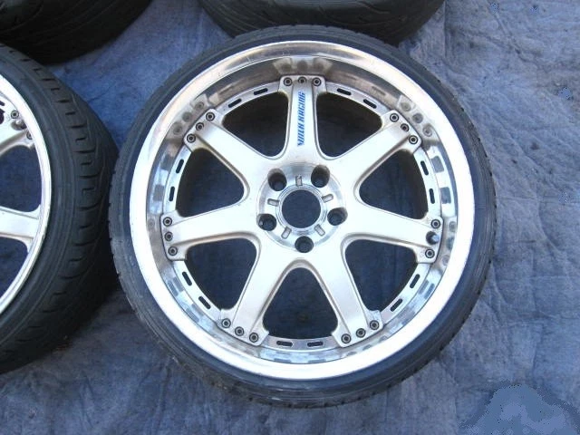 JDM Rays Volk Racing GT-7 8J+23 9J+17 5-hole PCD114.3/5H Big Caliper C No Tires - Image 5