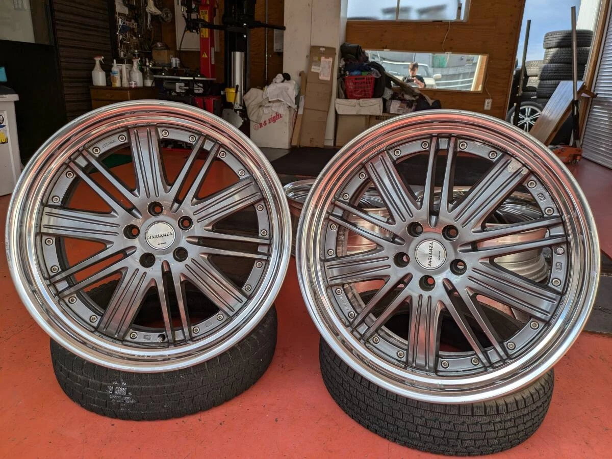 JDM WORK Celsior Crown Step Rim for Majesta Fuga Alphard Vellfire SC43 No Tires - Image 2