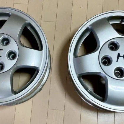 JDM Genuine HONDA NSX NA1 wheels 2-piece set. 6.5/8J-15/16 PCD114.3 5- No Tires