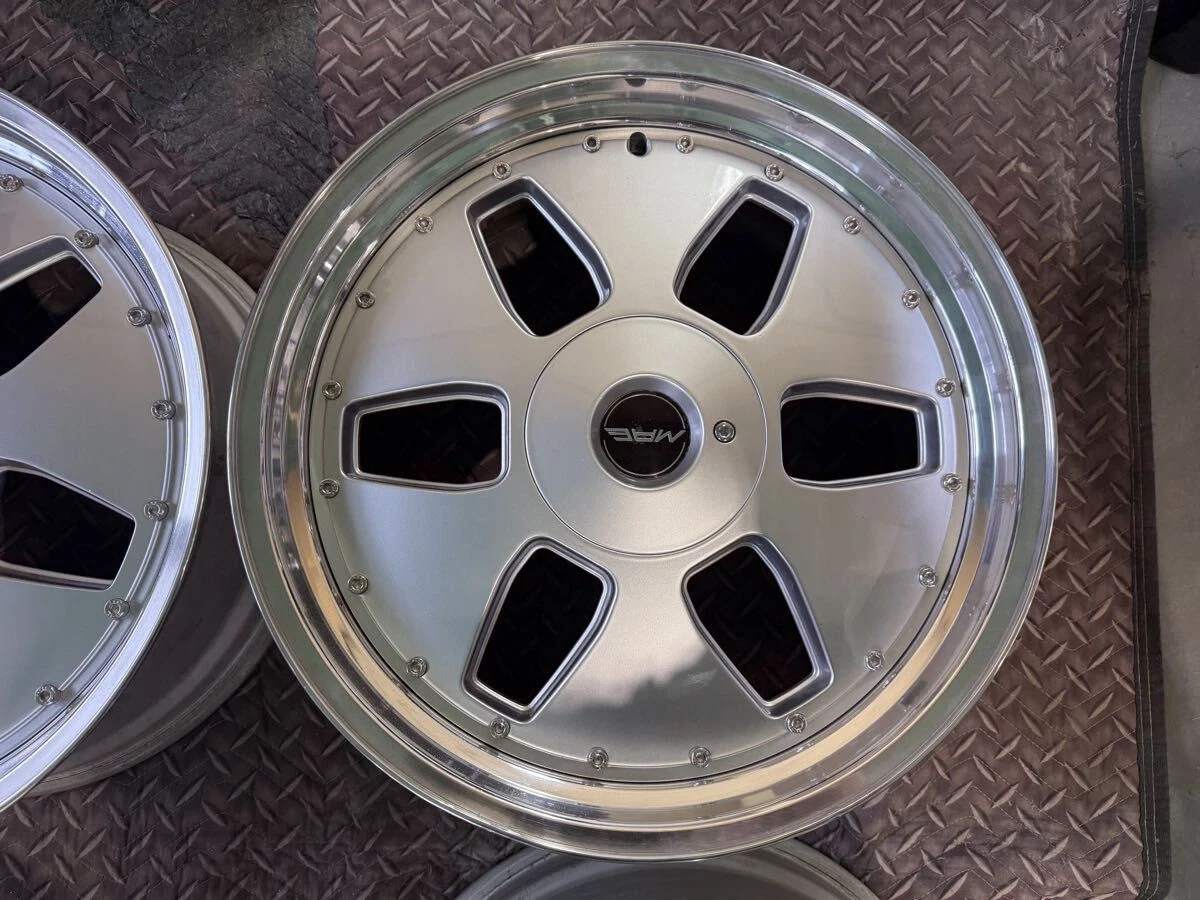 JDM Final listing: Rebar Side AME Rebarrel Deep Rim 19-inch 8.5J 9.5J No Tires - Image 4