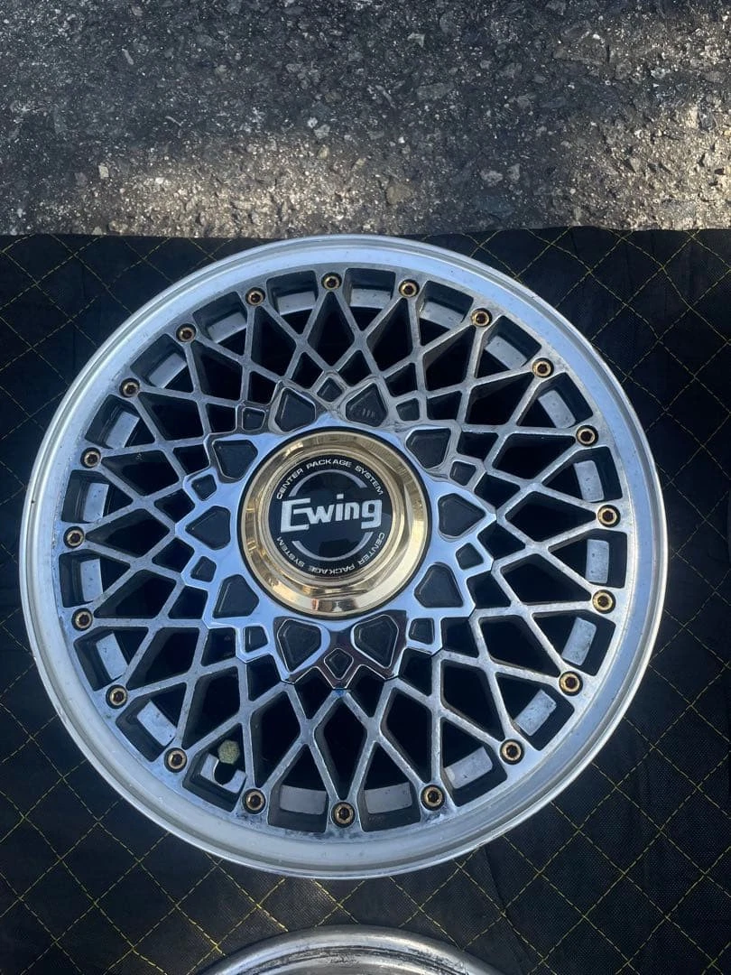 JDM WORK Ewing wheel cap No Tires - Image 4