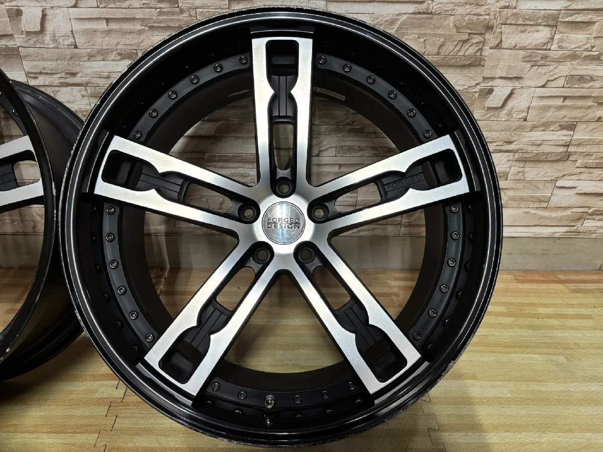 JDM Delivery forging lightweight M'z SPEED FORGED DESIGN 555 225H120 9 No Tires - Image 2
