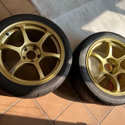 JDM Advan Racing RG2 17-inch PCD114.3 9J+22 No Tires