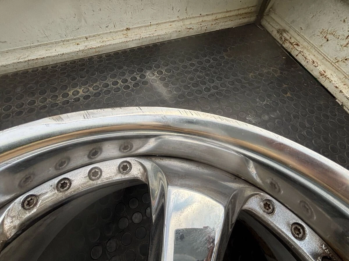 JDM WORK VS-KF Plated 18114.3 5-Hole 9j +45 O-Disk 2Book VS KF Old Dis No Tires - Image 6