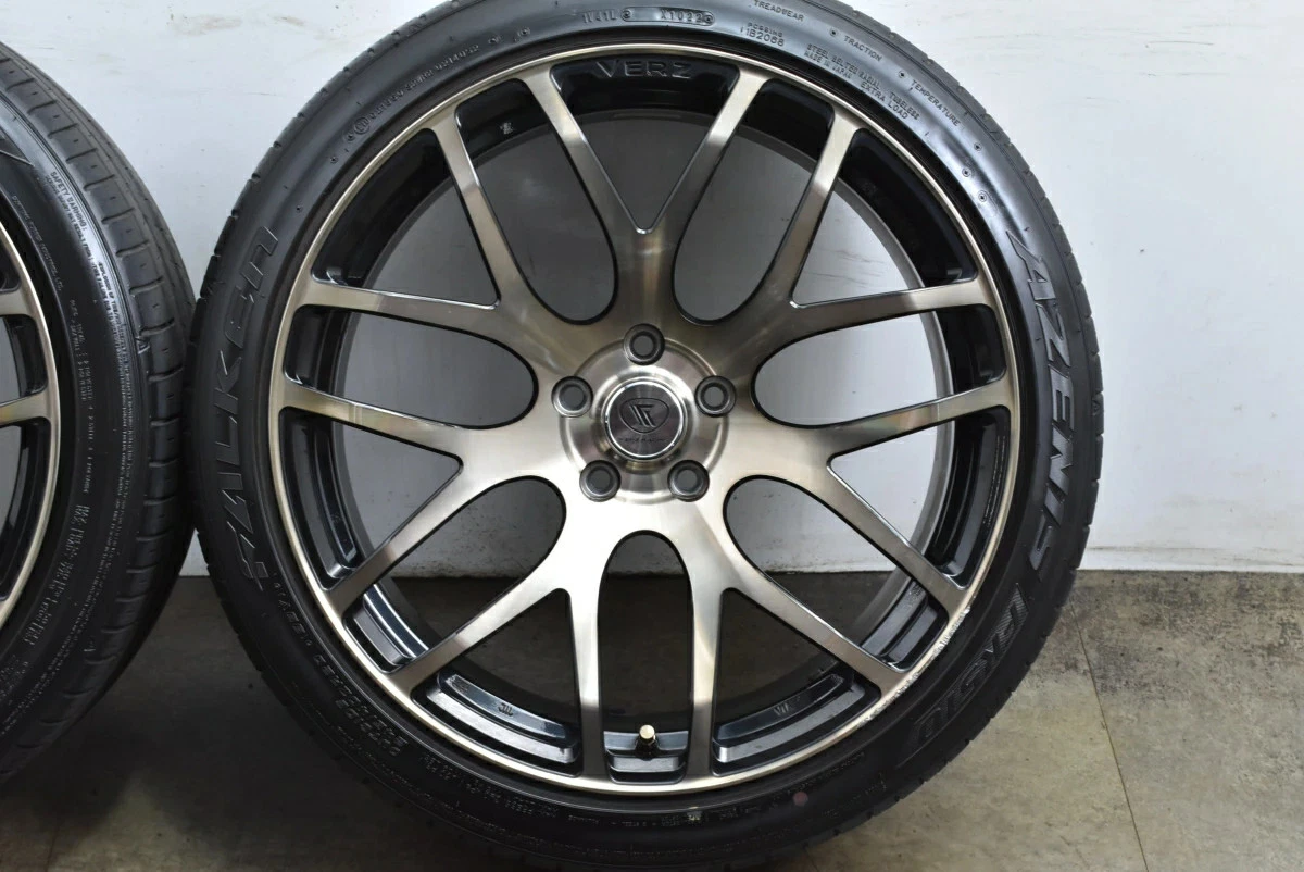 JDM Used 4-Book Set: 209.5J x 20+30 PCD 114.3 245/40ZR20 99Y with Falk No Tires - Image 7
