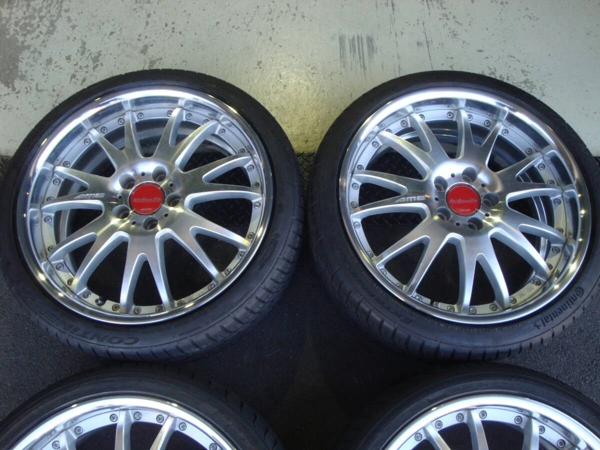 JDM AME Sharen 19-inch aluminum wheels + MAXTREK 235/35ZR19 2-pack and No Tires - Image 3