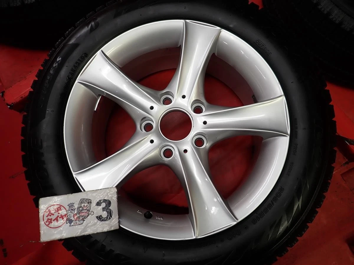 JDM 4-Pack Set for BMW Bridgestone BS Bridgestone VRX2 205/55R16 91Q A No Tires - Image 7