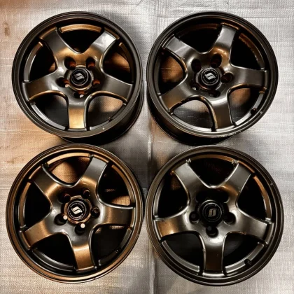 JDM Nissan FORGED Skyline R32 16x8JJ+30 wheels 4-wheel set No Tires