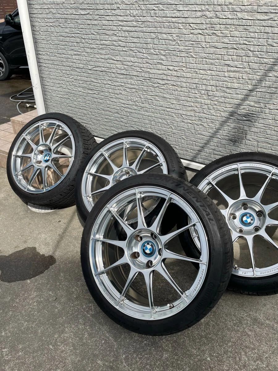 JDM Rare OZ Racing SUPERFORGIATA 19pcd120 Front 8.5j +29 Rear 10j +23 No Tires