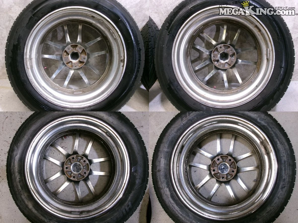 JDM WORK Meister S2R 17-inch wheels 7J+48 8J+55 5x114.3 bolt pattern w No Tires - Image 7