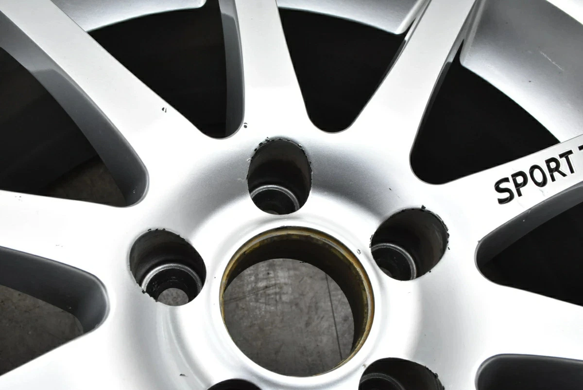 JDM Used Dunlop 4-Book Wheel Set 187.5JJ x 18 +50 PCD 108 235/60R18 10 No Tires - Image 9