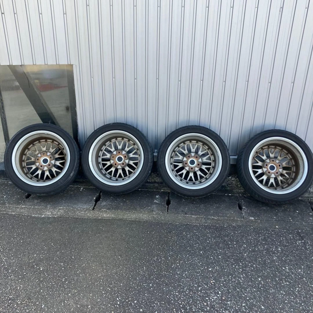 JDM BBS 17-inch wheel set No Tires - Image 6