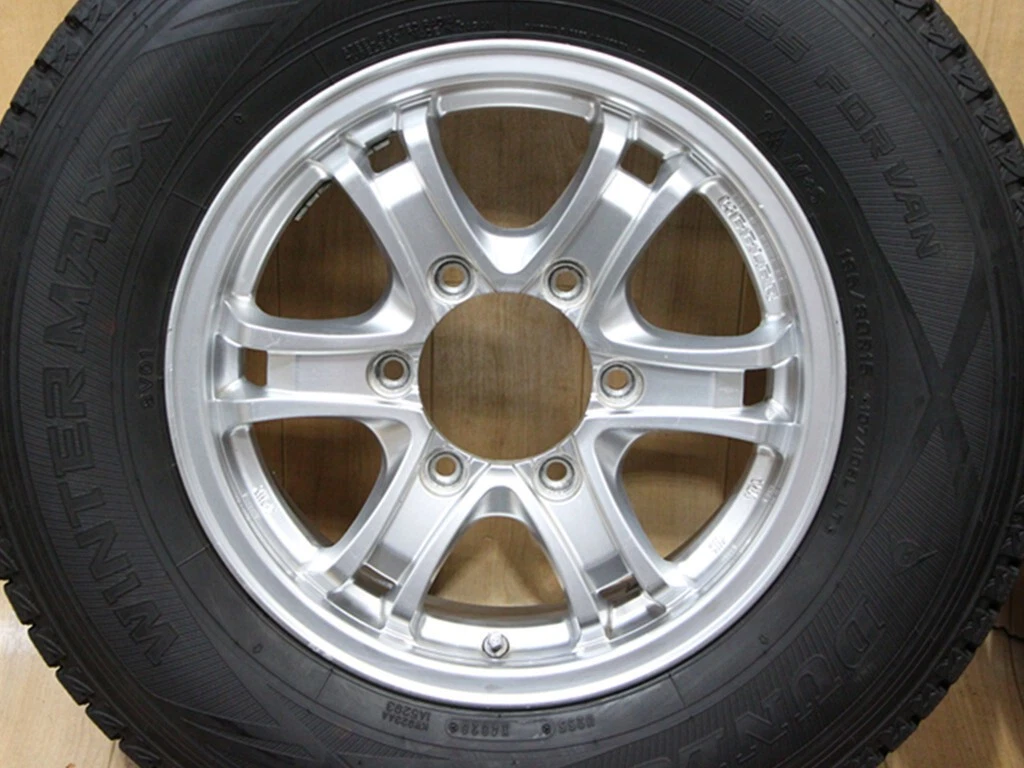 JDM B620 WEDS KEELER 15x5.5J+42 PCD139.7 6-lug car compatible JWL-T co No Tires - Image 2