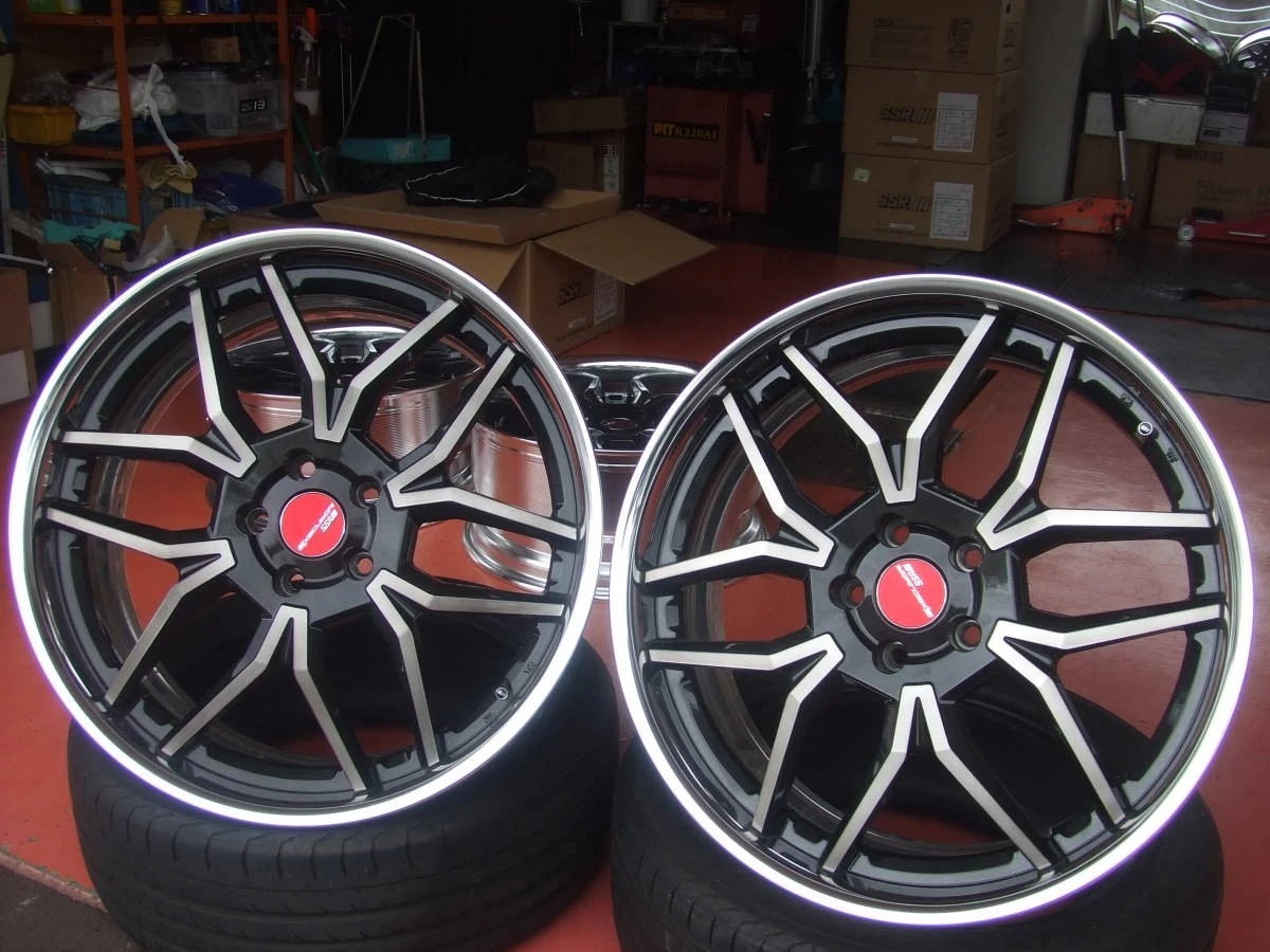 JDM Almost Mesh Tanabe SSR Alphard Vellfire Estima Harrier Lexus Lexus No Tires - Image 2