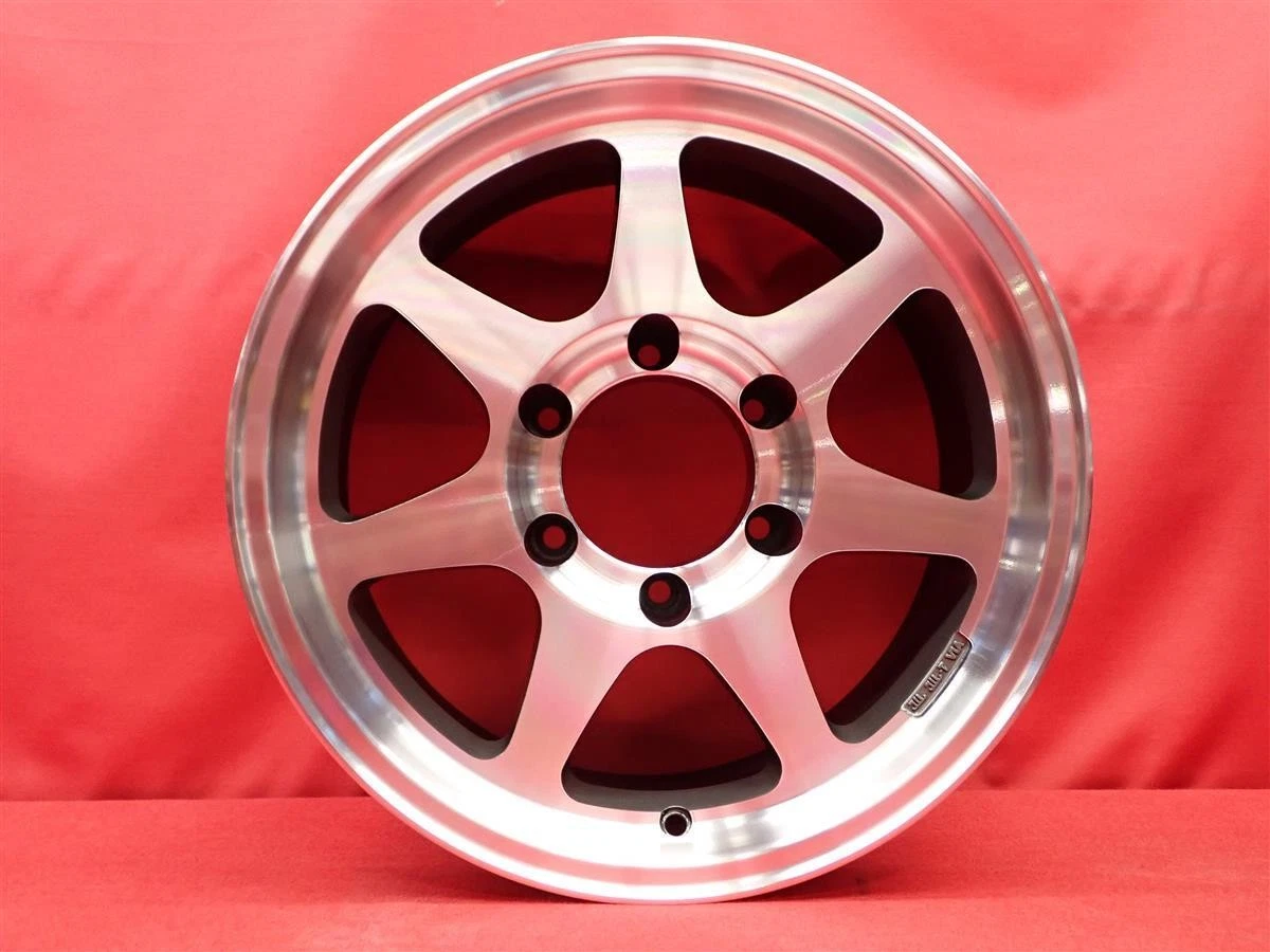 JDM 1996 out of print rare Royal Cruise 7Book spoke wheels 4Book 8J 16 No Tires - Image 6