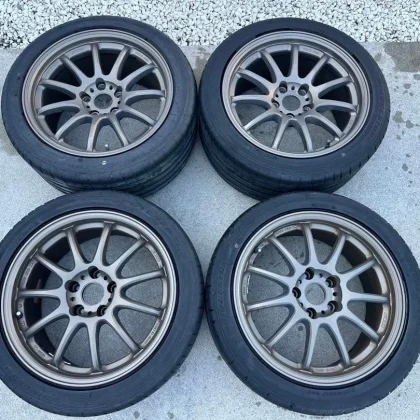 JDM WORK emotion 11R 225/45R17 255/40R17 No Tires
