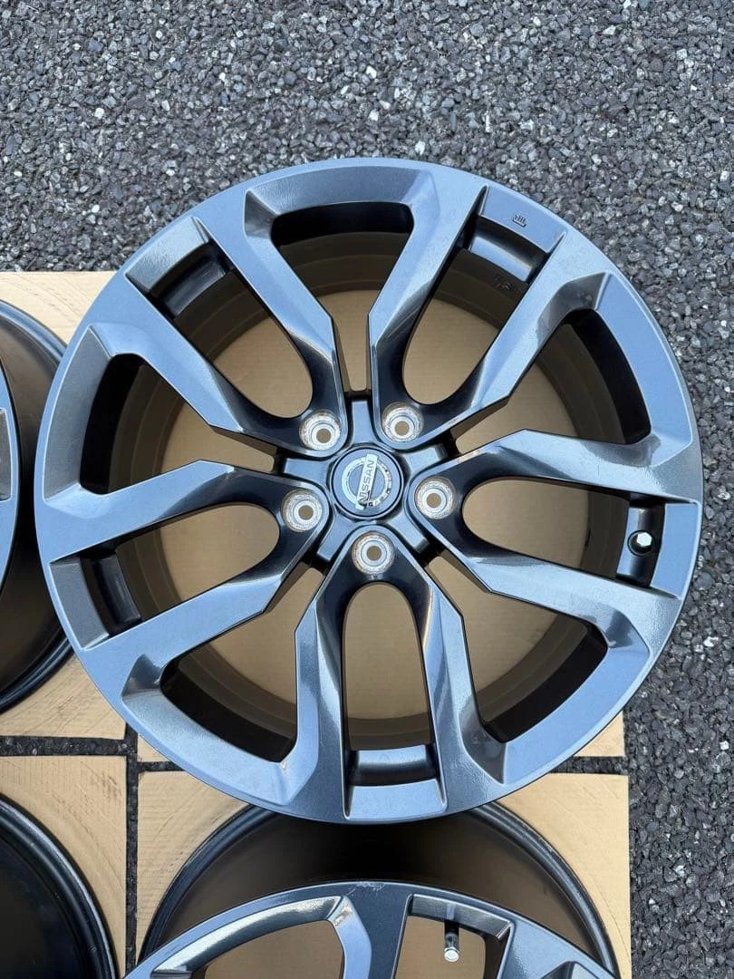 JDM Z34 18Dark Gray 5-Spoke Wheels No Tires - Image 10