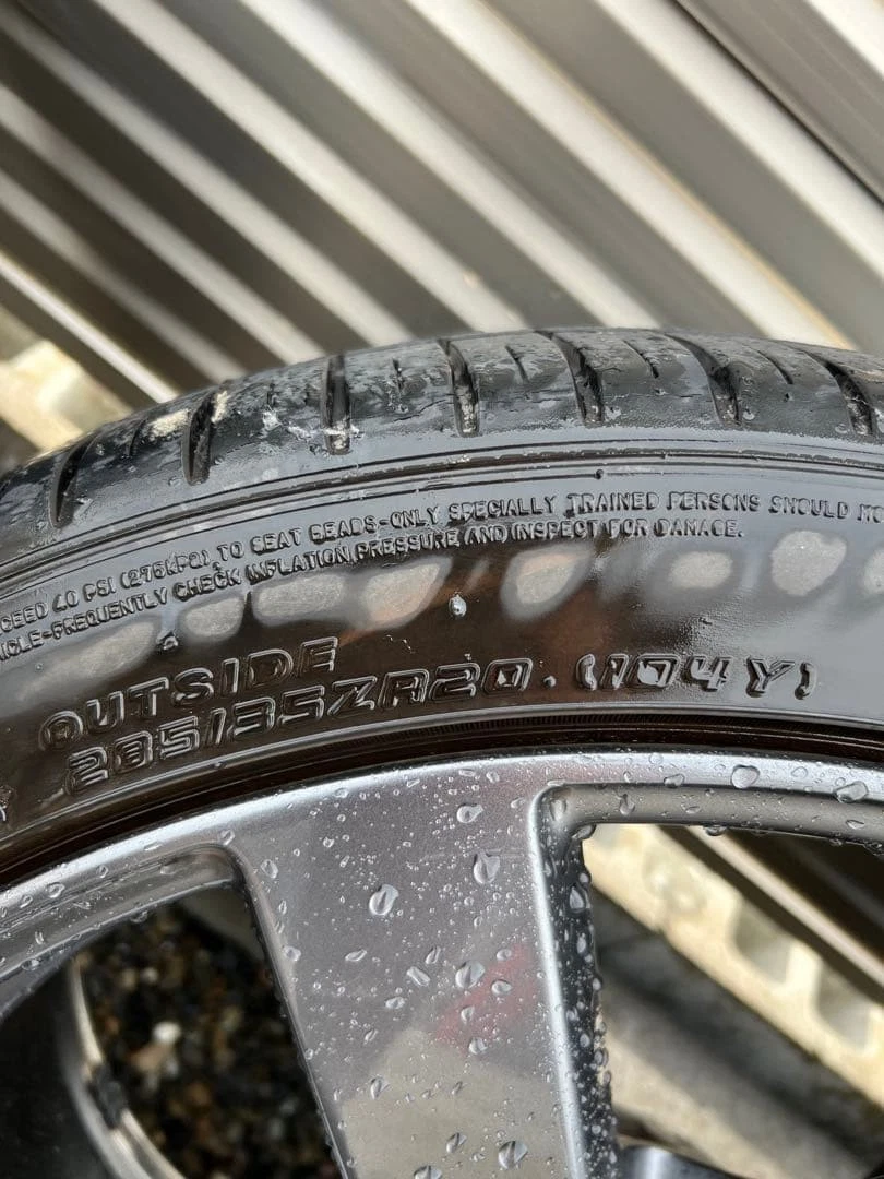 JDM GT-R R35 rear tires 10.5J 4-pack No Tires - Image 11