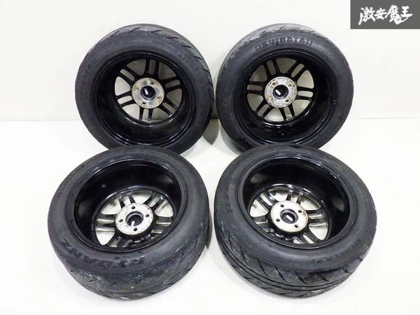 JDM Custom BMS R6T 158J +20 4-lug PCD100 wheels for 4Book ND5RC Roadst No Tires - Image 6