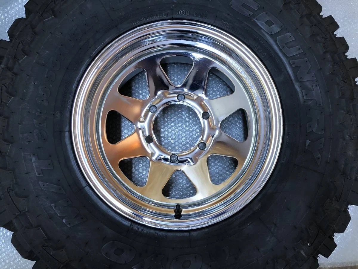 JDM Excellent condition genuine 157J plated steel wheels for Nissan Y6 No Tires - Image 6