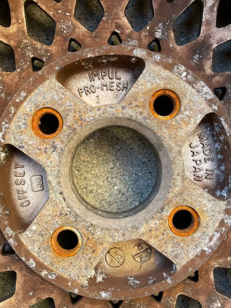 JDM 13Impul Promesh Wheels 5.5j 38 PCD100 6Book No Tires - Image 5