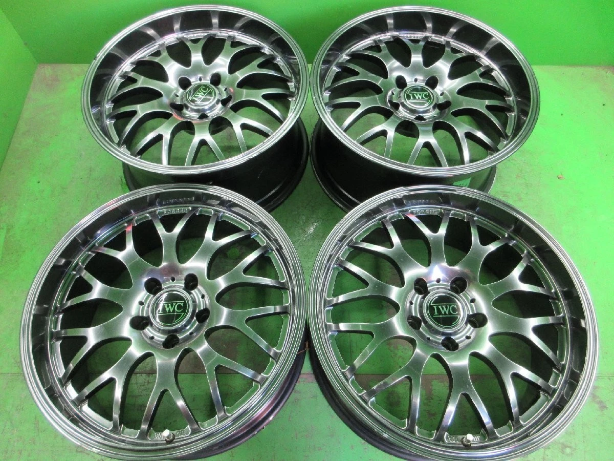 JDM Deep rims PCD120 IWC RS-1 mesh lightweight forging 8j/+20 9j/+20 h No Tires