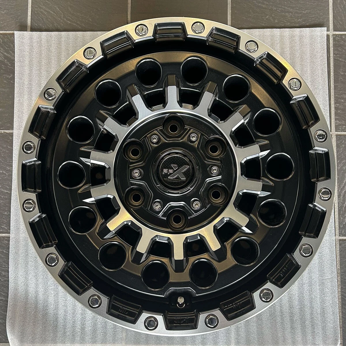 JDM AME Aluminum Wheels PPX GX14 166.5J 44 6-139.7 4-Pack | Caravan AM No Tires - Image 7