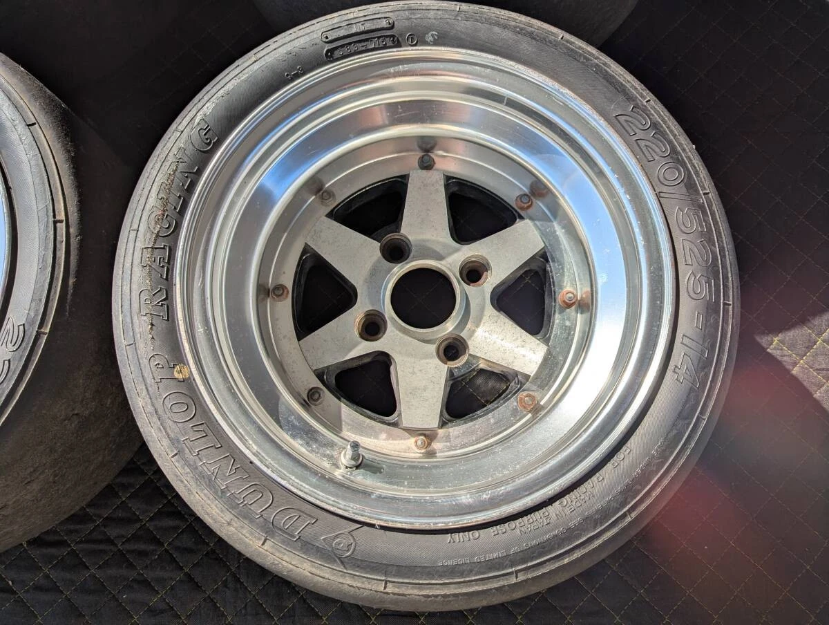 JDM Rare SSR Speedster Suzuka Sangyo Longchamp XR-4 148J-13 9J-25 114. No Tires - Image 3