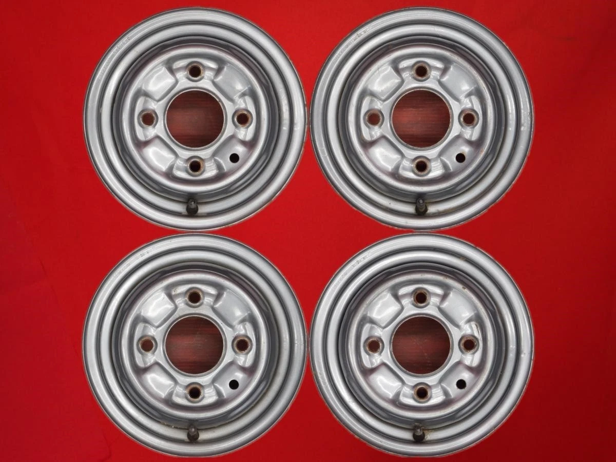 JDM Super Rare Item 4-Book Set Honda Genuine Steel Wheels Iron Wheels No Tires