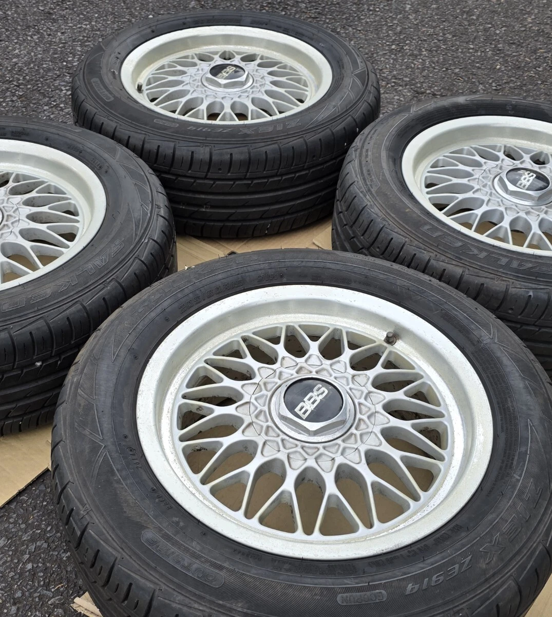 JDM BBS RG039 GERMANY 156.5Jx15 +36 114.3/4H Cappuccino Silvia 180SX A No Tires - Image 7