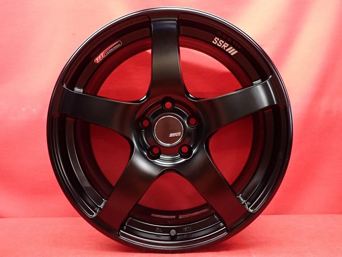 JDM Lightweight 10.2kg SSR GTV 01 Used Wheels 4Book 8J 18PCD112 5x +35 No Tires - Image 5